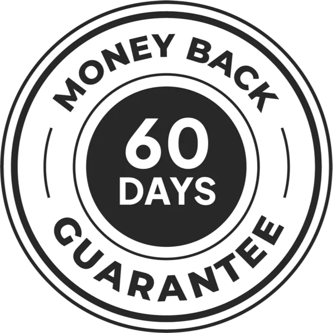 60-Day Money Back Guarantee